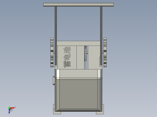 草坪修剪除草机俯视缩略图