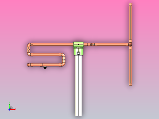 2m业余无线电摆线全向天线1快照1前视缩略图