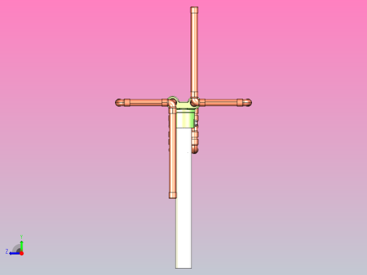 2m业余无线电摆线全向天线1快照1右视缩略图