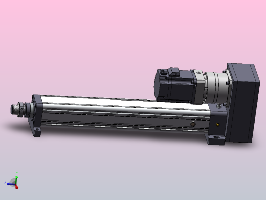 标准伺服电动缸DMC75-R04(750W伺服+减速机)[DMC75-R04-L05-400-D010-K0750S3-P7]