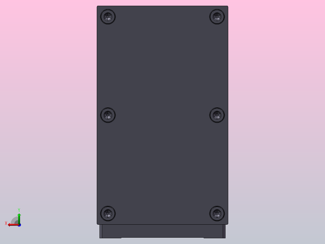 标准伺服电动缸DMC75-R04(750W伺服+减速机)[DMC75-R04-L05-400-D010-K0750S3-P7]后视图