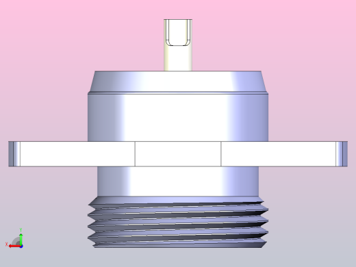 GX16连接器，从面板背面安装面板后视缩略图