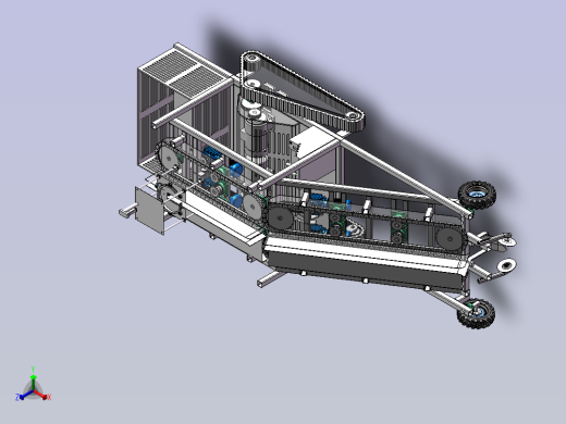 大葱收获打捆一体机 1624242正等轴测缩略图
