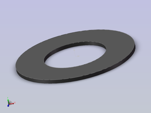 DN50聚四氟密封垫95x50x3D
