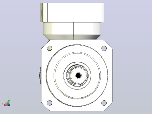 MTBR-090-L2-19 MTBR-090 直角行星减速机后视缩略图