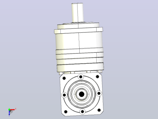 MTBR-090-L2-19 MTBR-090 直角行星减速机俯视缩略图