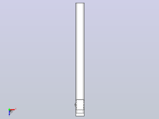 滚珠丝杠直线轴带导轨全封闭TPA-HCR-105D-1610C-L1150-MP-C-P40-N3俯视缩略图