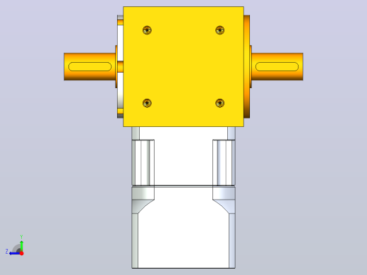 PW70双轴 PGH60-L1 14-50-70-M4 转向器加减速机 PW70双轴 PGH60 14-50-70-M4右视缩略图
