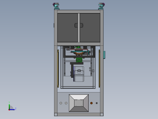 QA014屏幕检测机sw17可编辑左视缩略图