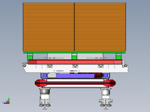 智能仓库穿梭车sw16可编辑右视缩略图