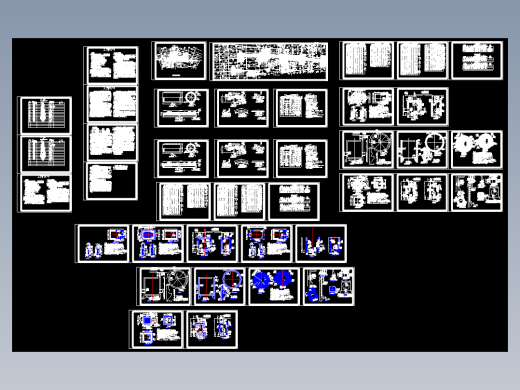 顶管施工图及结构图纸