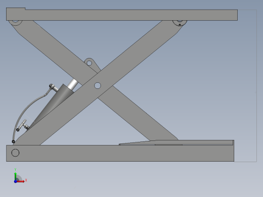 液压升降平台前视缩略图