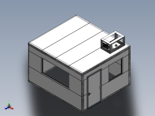 小木屋正等轴测缩略图