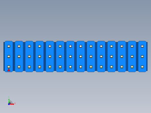 彩色公头100mil（2.54mm）系列-DS1021_blue_3x14p_100mil_Type19_rev1.0前视缩略图
