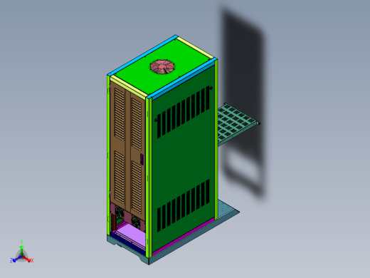 网管型模块化机架