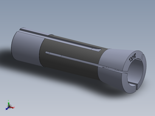 R8-夹头组-R8 COLLET 0.8125.SLDPRT