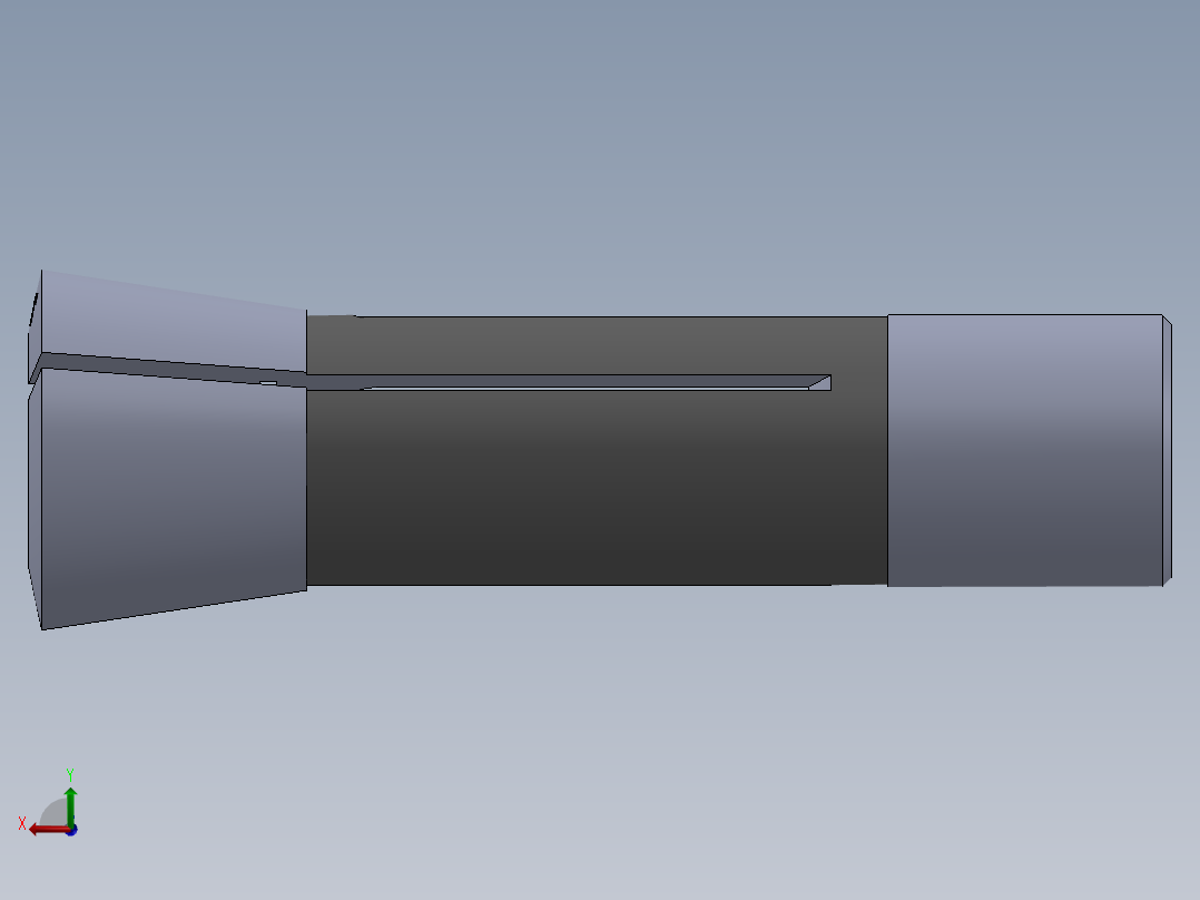 R8-夹头组-R8 COLLET 0.8125.SLDPRT后视图