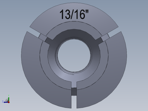 R8-夹头组-R8 COLLET 0.8125.SLDPRT右视缩略图