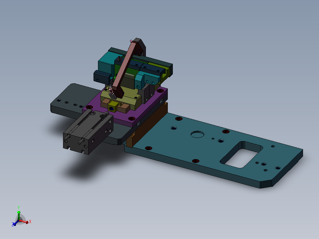 一款小型旋转机构