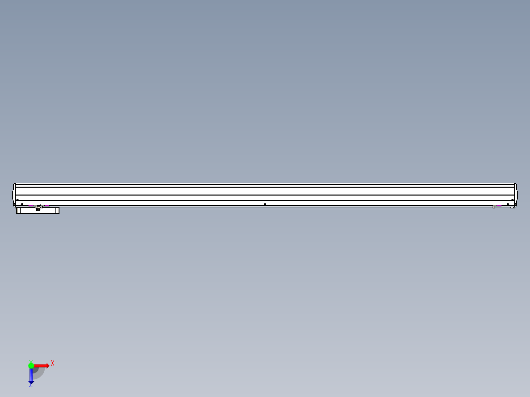 威洛博LC系列3d模型模组LC22H1Y-S1700俯视图