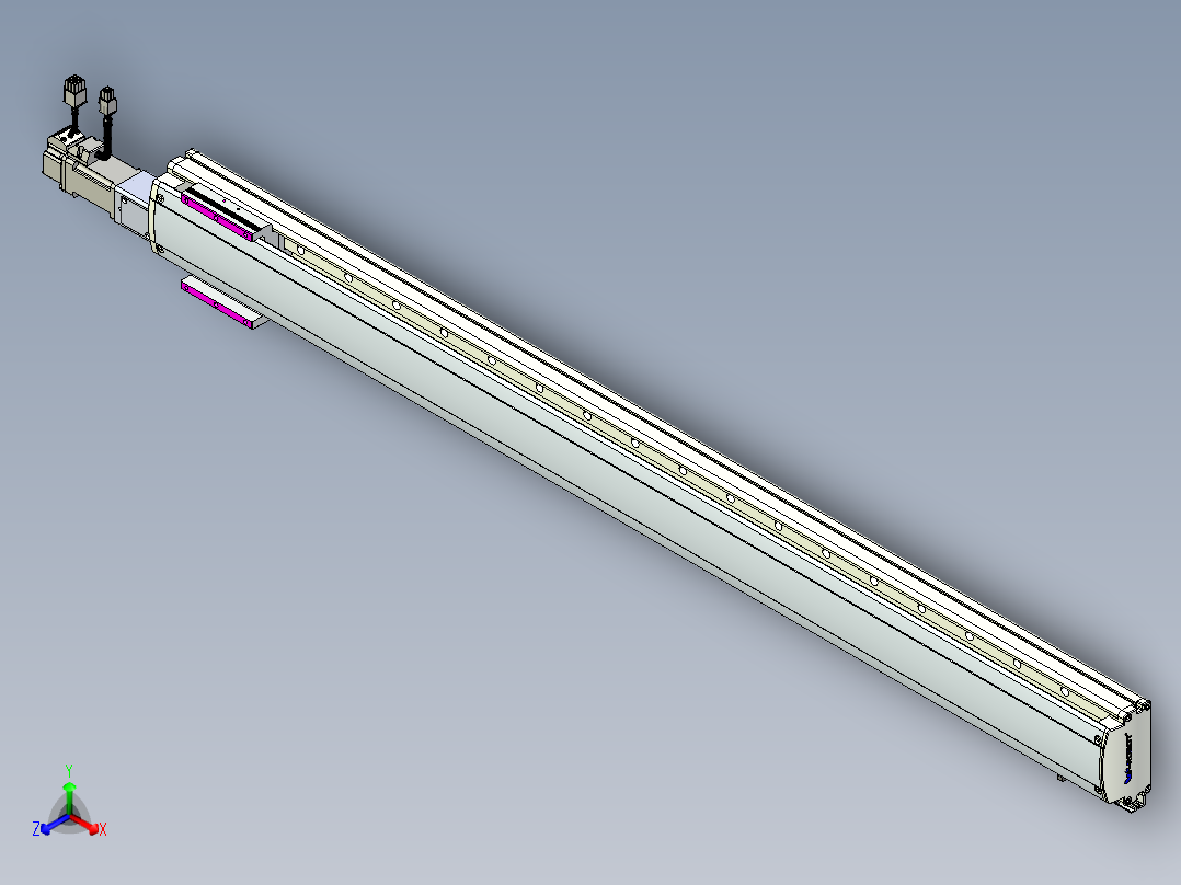 威洛博QF系列模组QF10-Lxx-C-S1020-BC-ZP10-C3正等轴测图