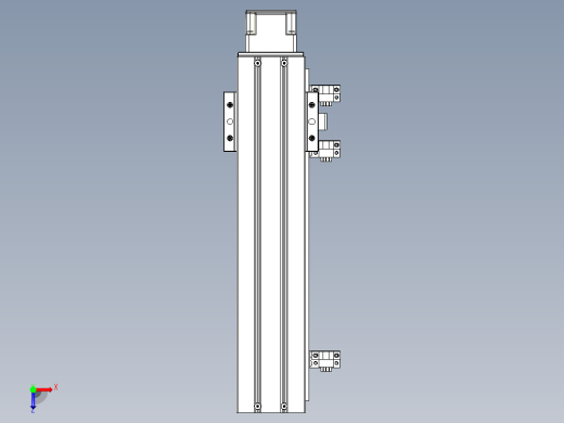 钢基模组-TPA-KNR-6005C-300A1-MP-H1S1俯视缩略图
