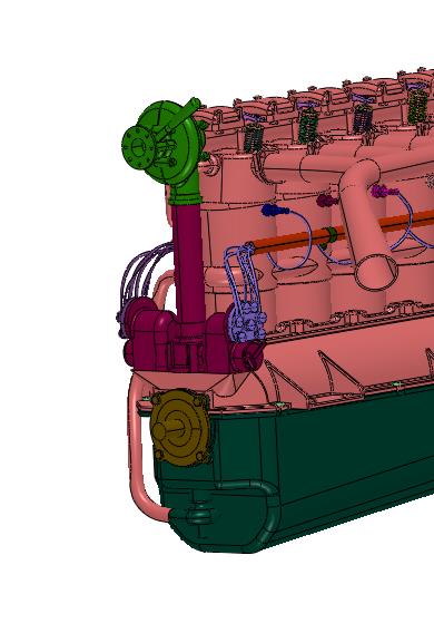 德国梅赛德斯航空引擎
