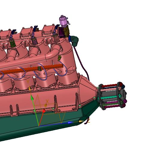 德国梅赛德斯航空引擎