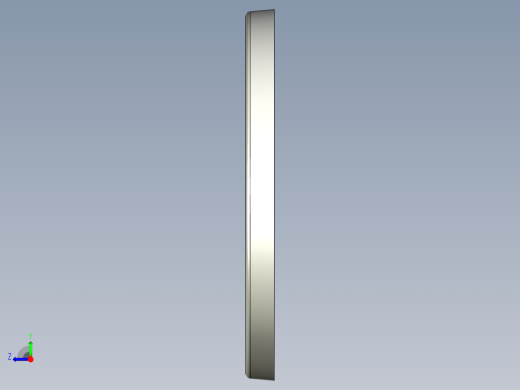 華司10.(A)-3D多系列多零件图纸模型右视缩略图