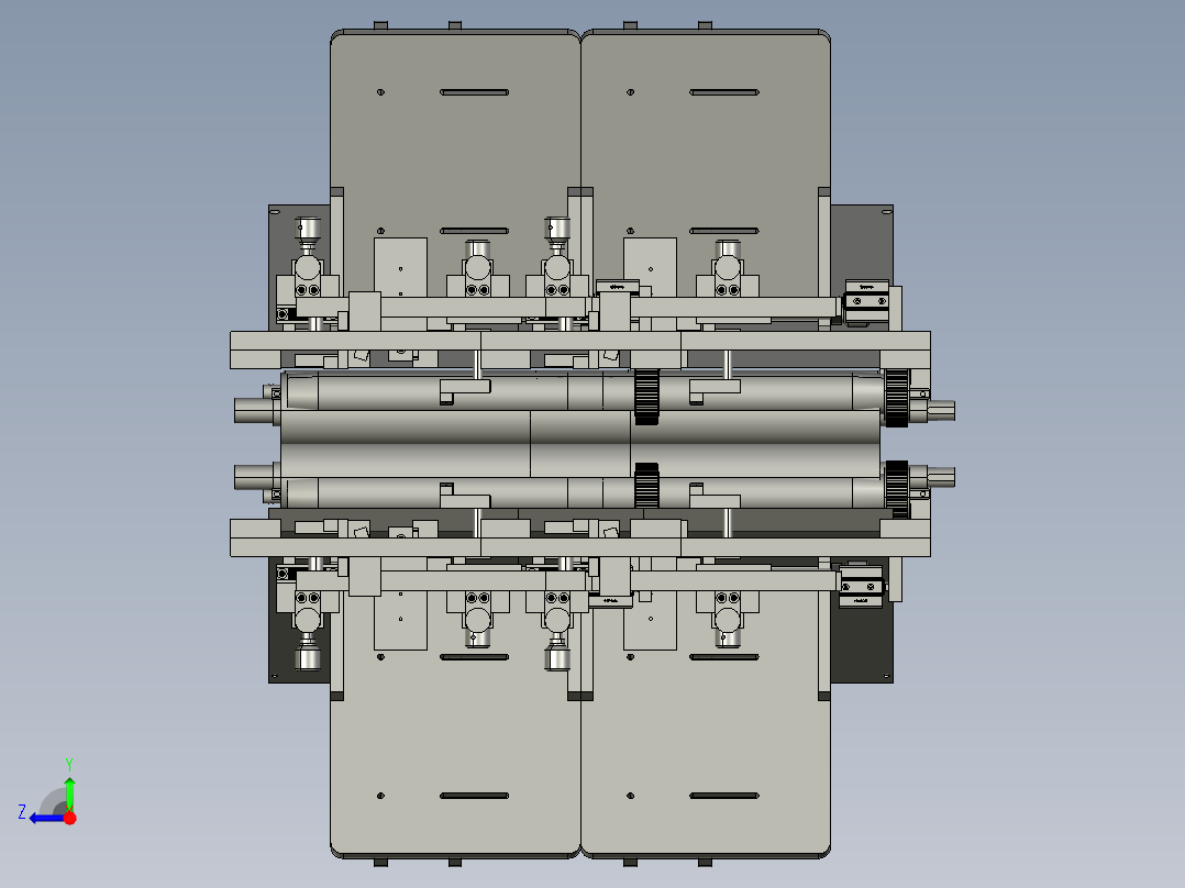 电池分类设备右视图