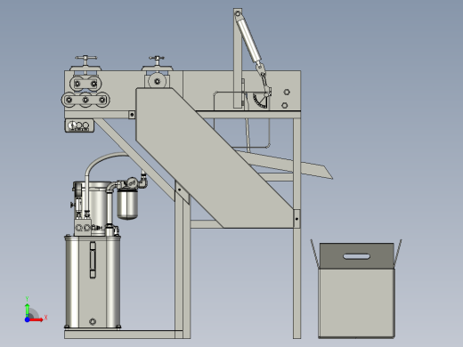 钢筋弯曲折断机前视缩略图