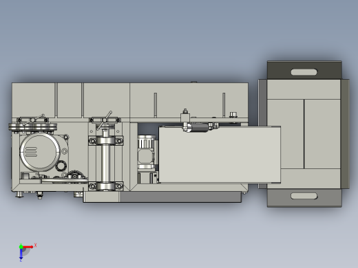 钢筋弯曲折断机俯视缩略图