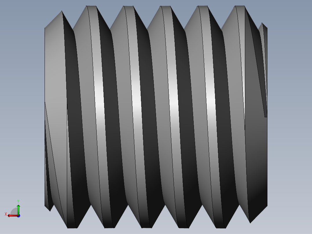 DIN 913-ISO 4026 固定螺钉-M6 L=6.SLDPRT后视图