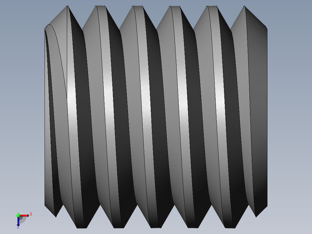 DIN 913-ISO 4026 固定螺钉-M6 L=6.SLDPRT俯视图