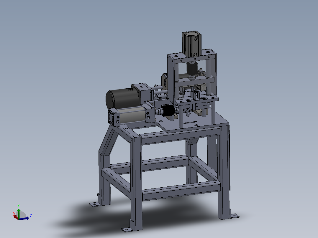 切管机三维SW模型=375935==100