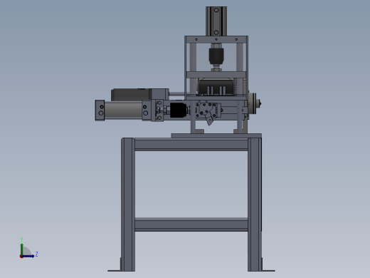 切管机三维SW模型=375935==100左视缩略图