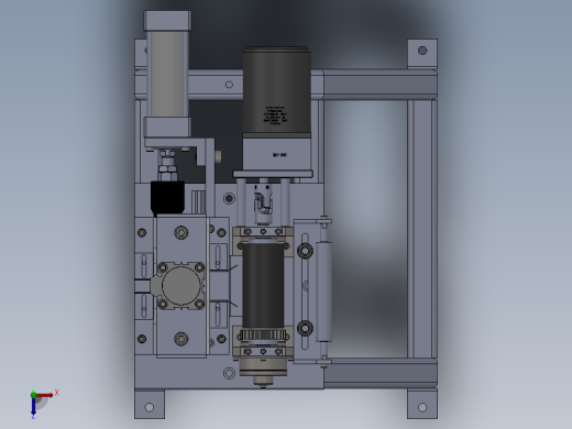 切管机三维SW模型=375935==100俯视缩略图