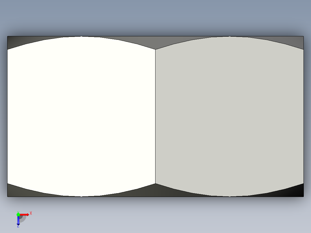 公制六角螺母-Metric Hex Nuts M16 x 2mm Thread俯视图