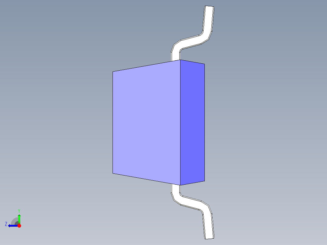 采用SOT23封装的红色、黄色、蓝色、白色和绿色LED SMD右视图