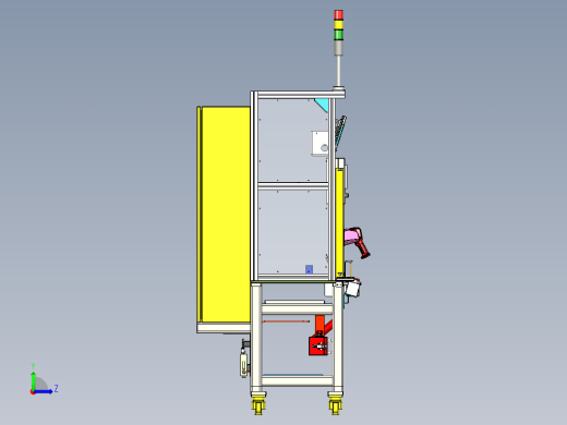轴组铆机左视缩略图