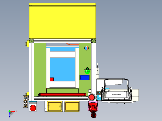 轴组铆机俯视缩略图