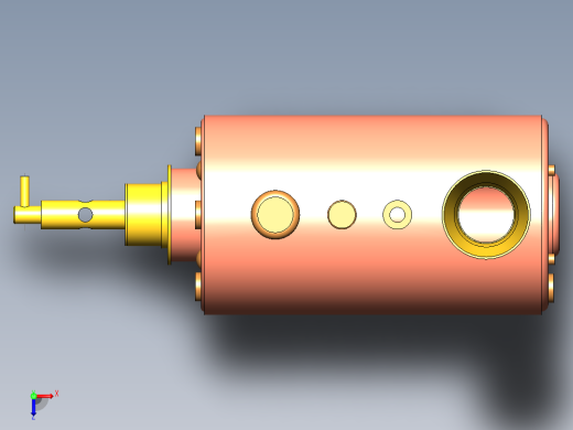 卧式燃气锅炉俯视缩略图
