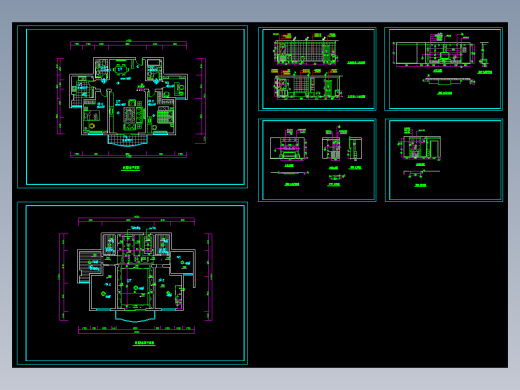 多层住宅建筑图