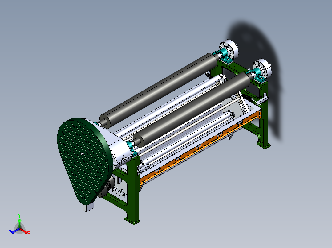 2023.02月-卷染机step正等轴测图