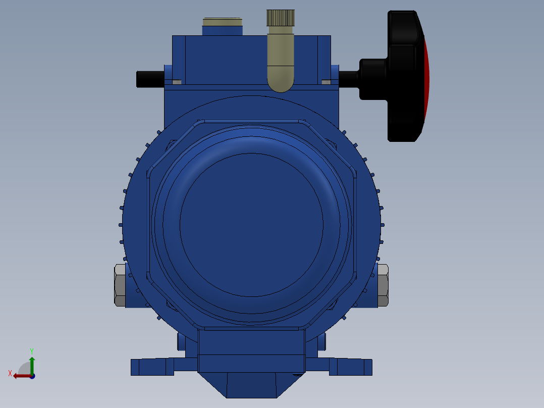 UD机械无级变速机 B3型8款后视图