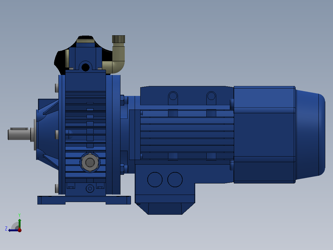 UD机械无级变速机 B3型8款右视图