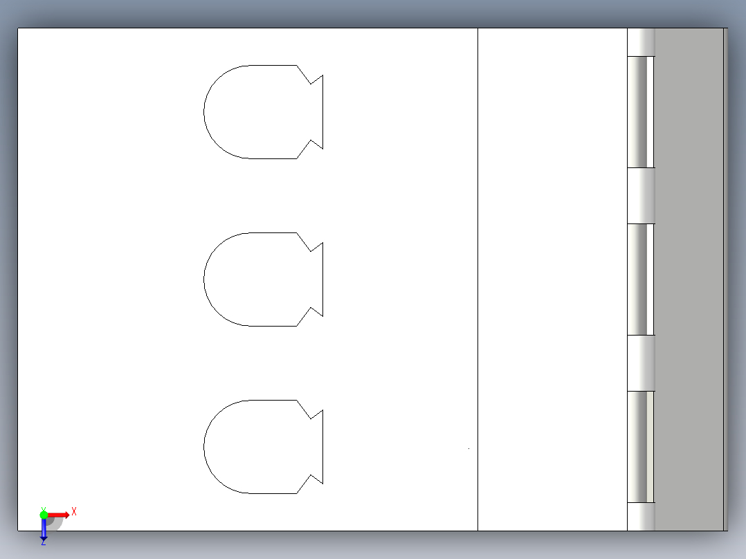 正泰电器NB1-63 3P俯视图