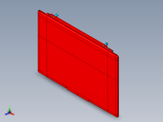 电脑A面金属外壳车铣外观面UG程序模型