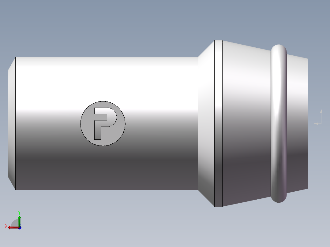 90度焊接接头、SKA20X4后视图