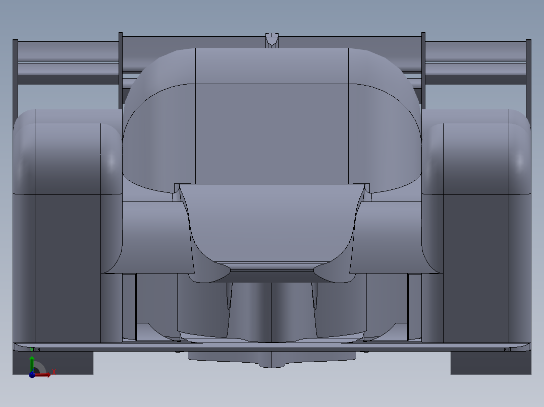 汽车尾翼(49)前视图